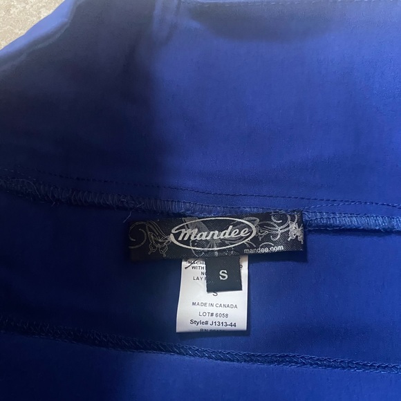 Women’s Royal Blue Pencil Skirt - Picture 2 of 3